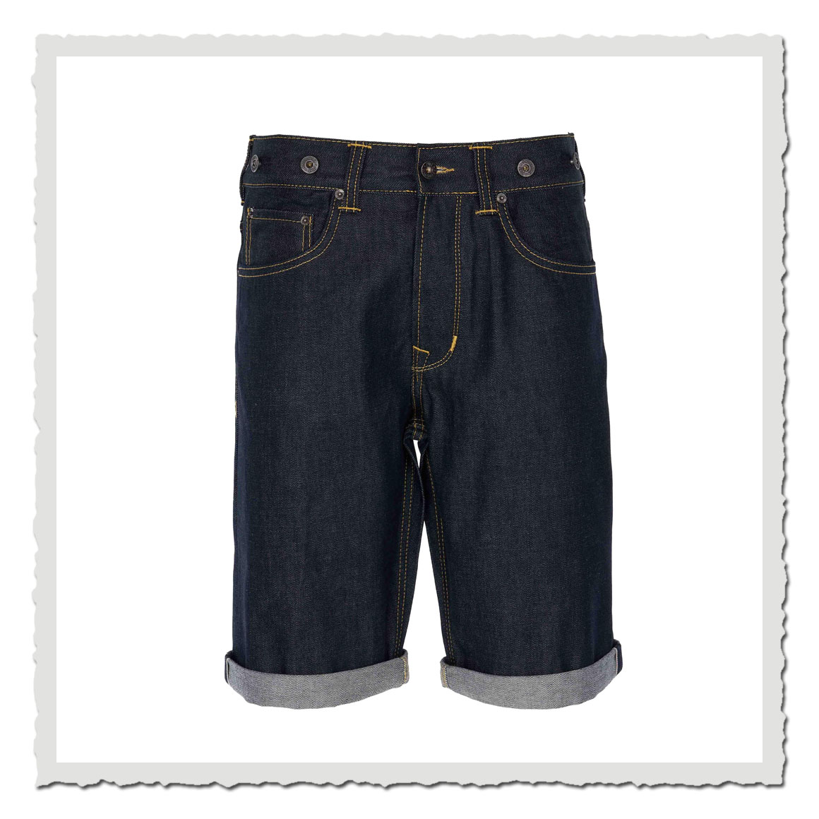1937 Roamer Pant Short 11oz metal